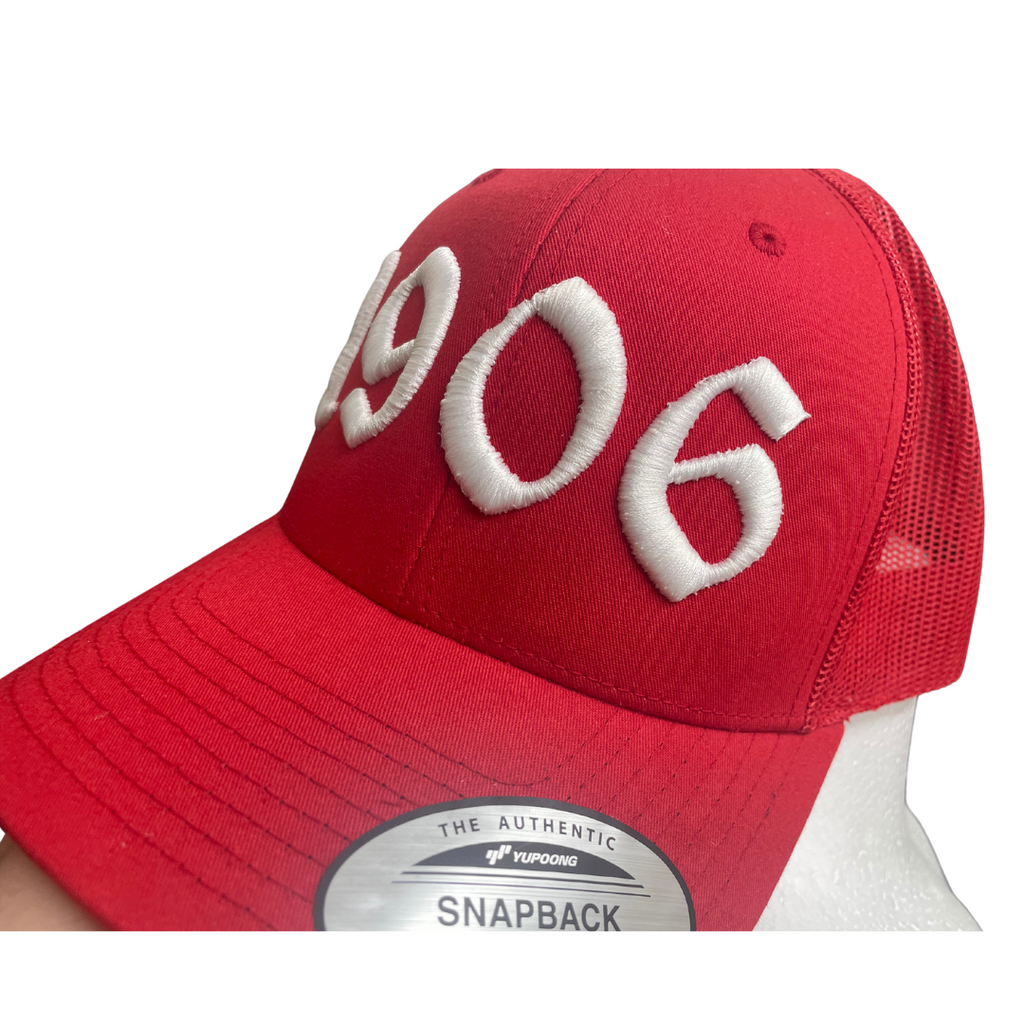 UTR x Spion Kop 1906 Cap - White on Red